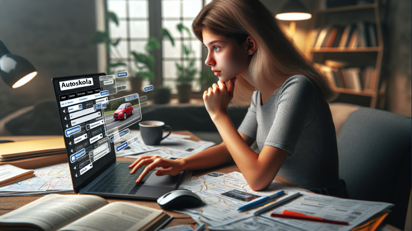 meklē autoskolu tiešsaistē