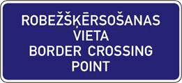 Robežšķērsošanas vieta | CSN